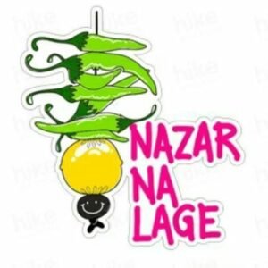 Nazar na lage sticker