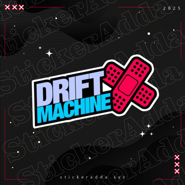 Drift-Machine-Sticker