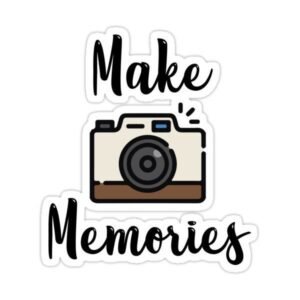 Make Memories Camera Sticker