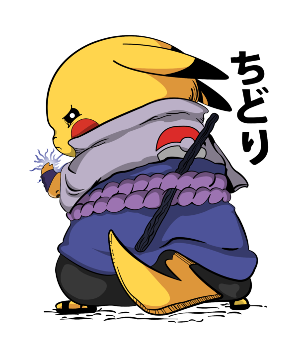 Sasuke Pikachu Sticker