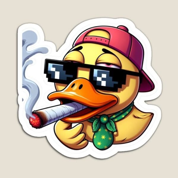 Sassy Duck Sticker