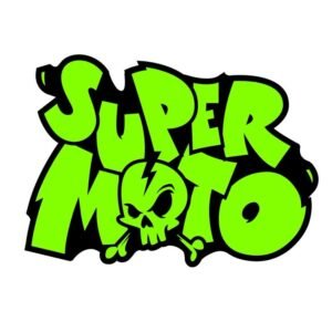 Super Moto Sticker