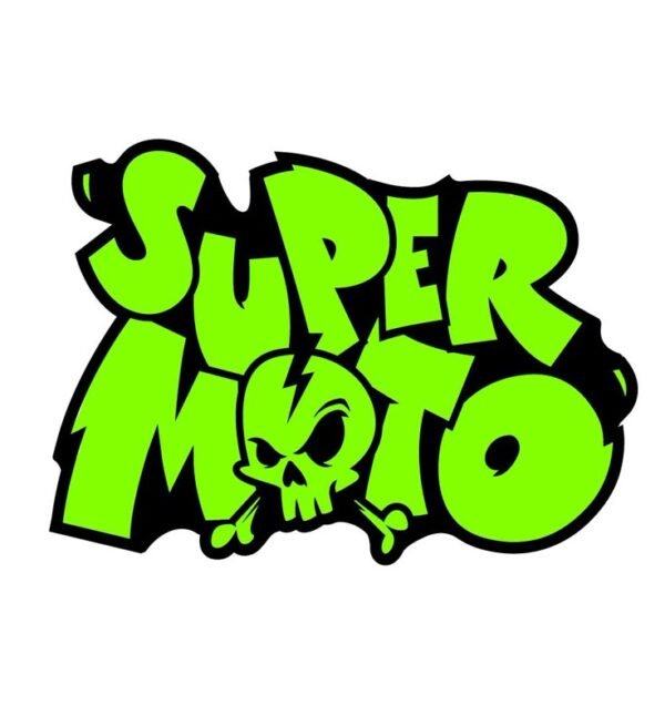 Super Moto Sticker