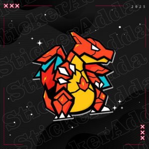 Charizar Pokemon Sticker