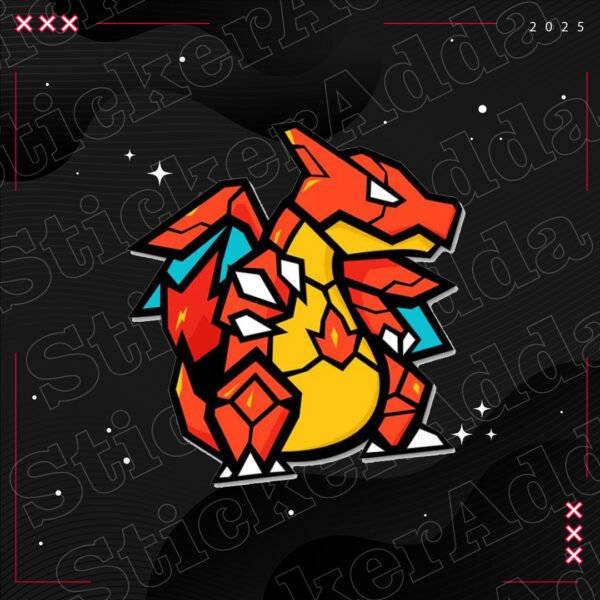 Charizar Pokemon Sticker