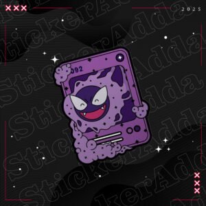 Ghost/Poison Pokémon Sticker
