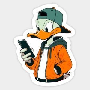 Ducky Duck Sticker