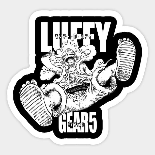 Luffy Gear 5 Sticker