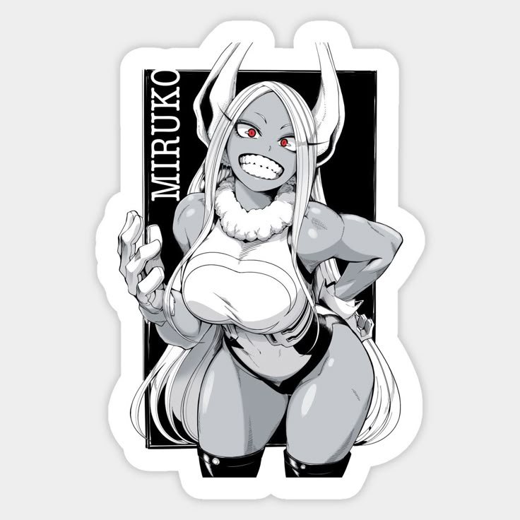 Miruko anime Sticker