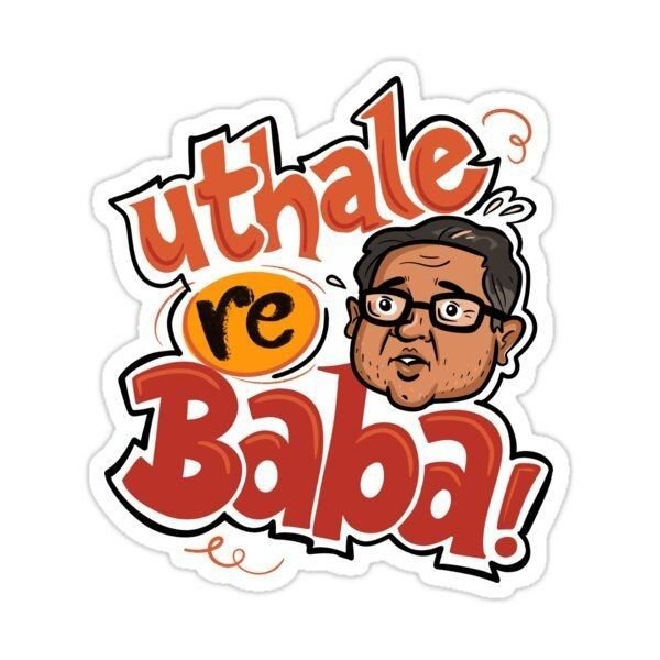 Utha le re baba sticker
