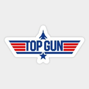 Top Gun Sticker
