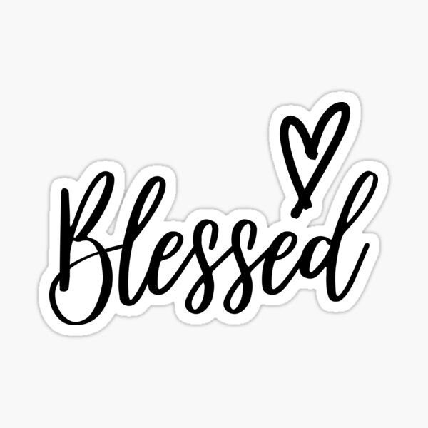 Bless Sticker