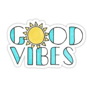 Good Vibes Sticker