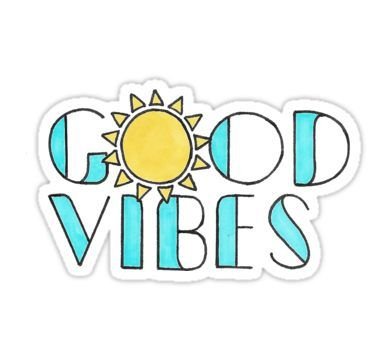 Good Vibes Sticker