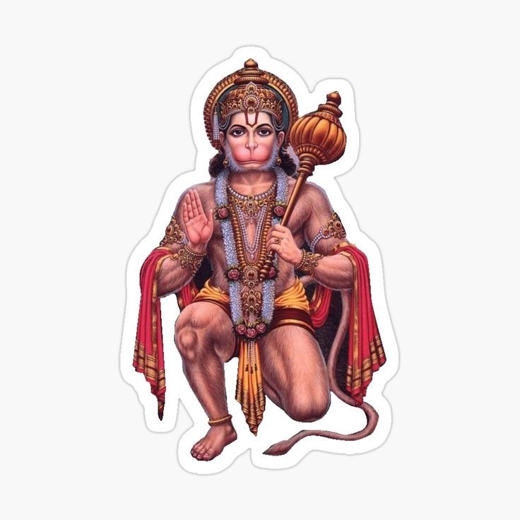 Hanuman ji Sticker