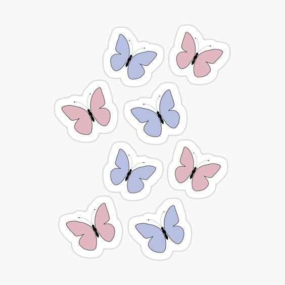 Butterflies Sticker